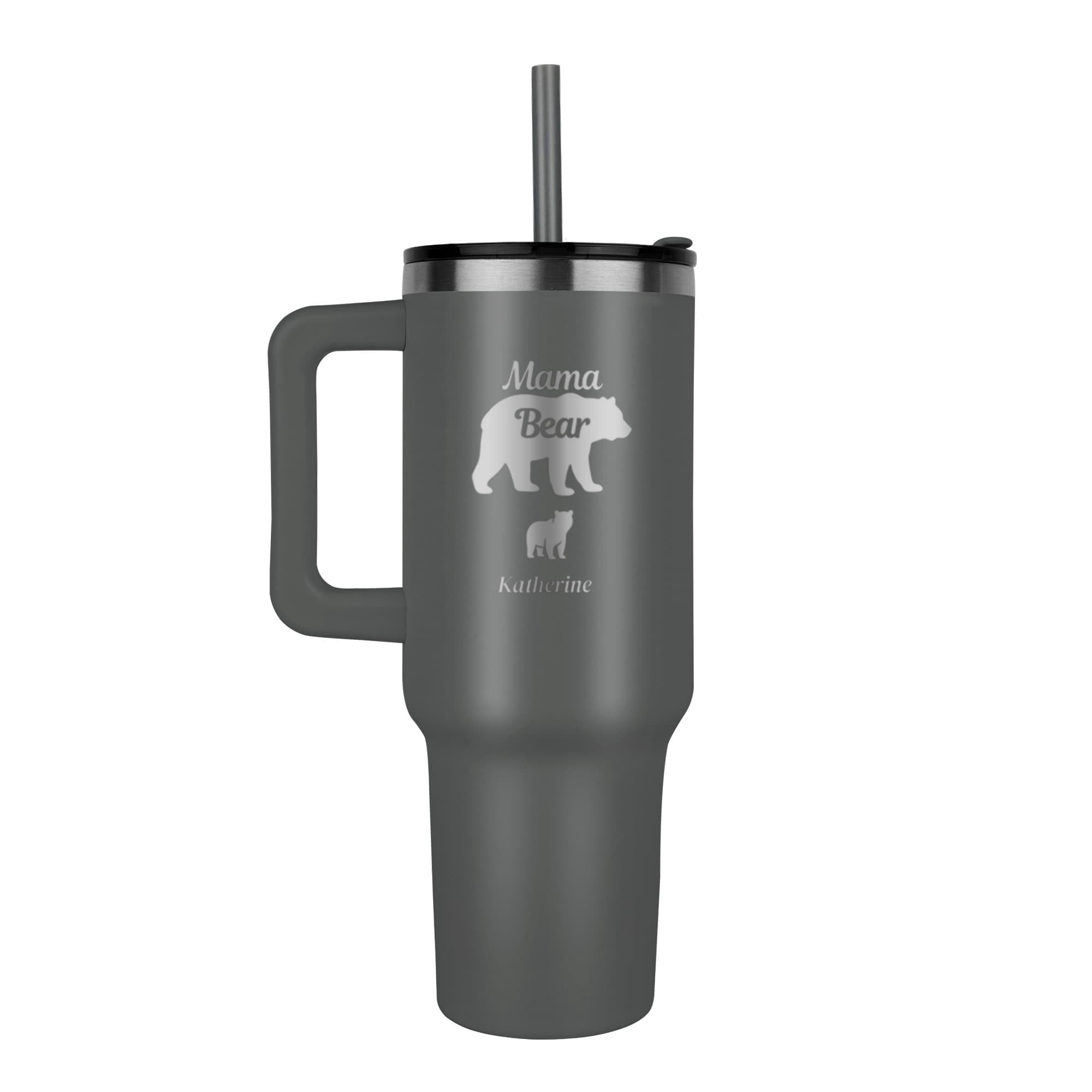 Mama Bear Pinnacle 40oz Tumbler - Laser engraved Mom/Mother's Day Gift