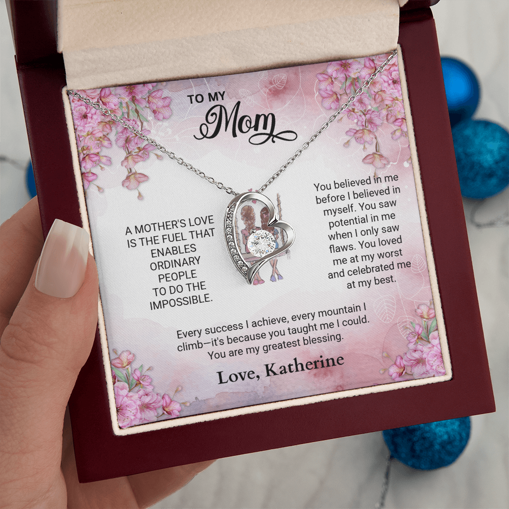 To My Mom | Forever Love Necklace |  PREFERRED SIGN-OFF