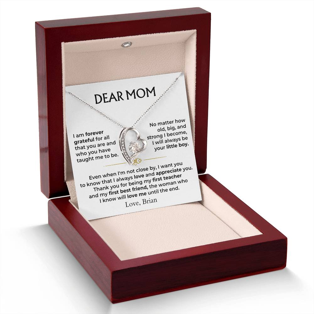 Dear Mom - From Son - Forever Love Gift Set