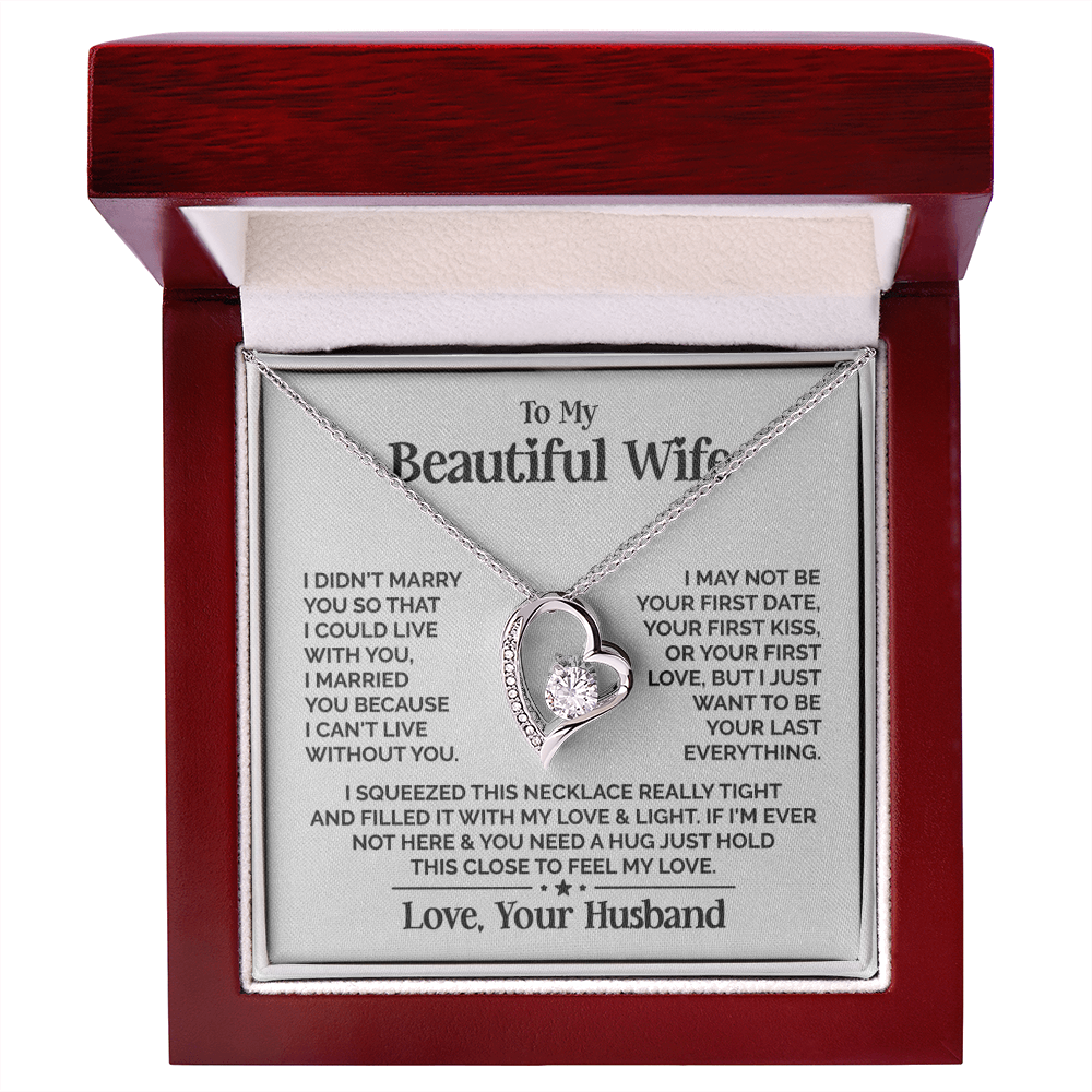 [Almost Sold Out] Heart Necklace - My Beautiful Wife