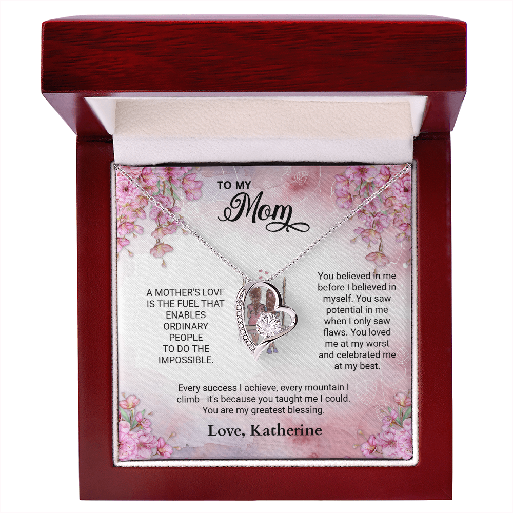 To My Mom | Forever Love Necklace |  PREFERRED SIGN-OFF