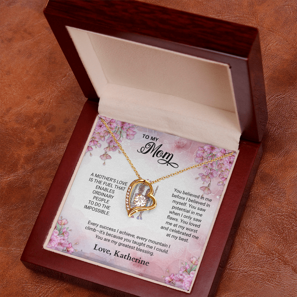 To My Mom | Forever Love Necklace |  PREFERRED SIGN-OFF
