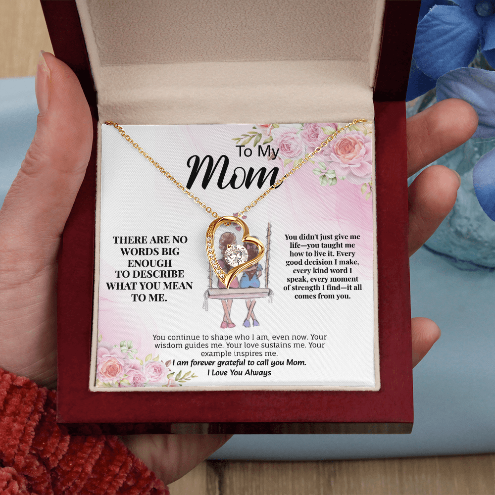 To My Mom - There Are No Words Big Enough