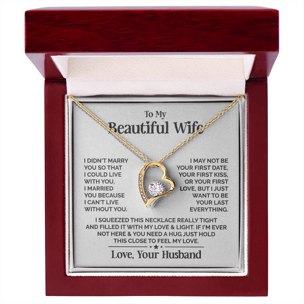 [Almost Sold Out] Heart Necklace - My Beautiful Wife