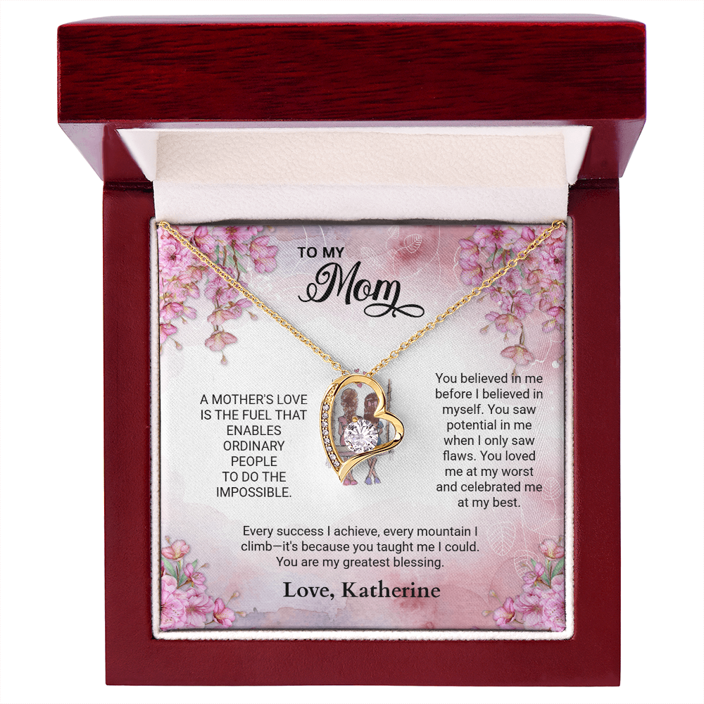 To My Mom | Forever Love Necklace |  PREFERRED SIGN-OFF