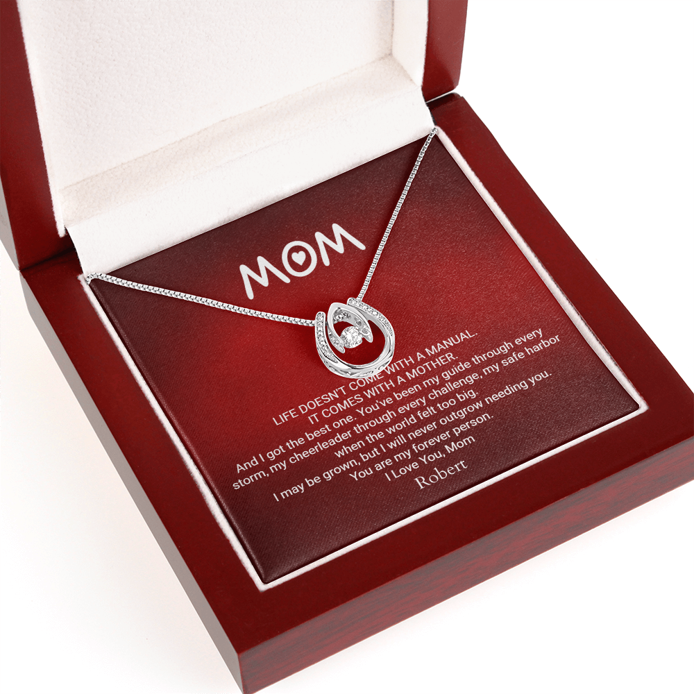 Lucky Love Necklace For My Mom With CARD PERSONALIZATION