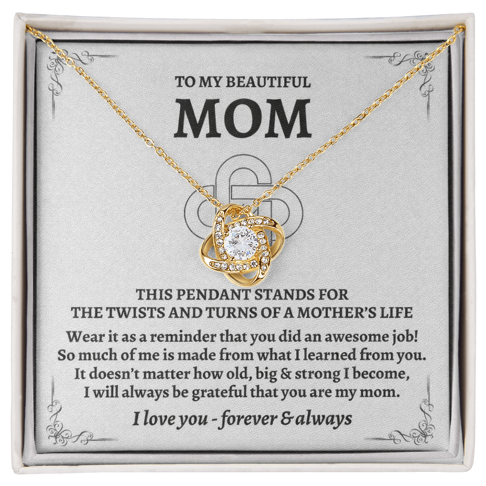 To My Mom - Twists & Turns Gift Set