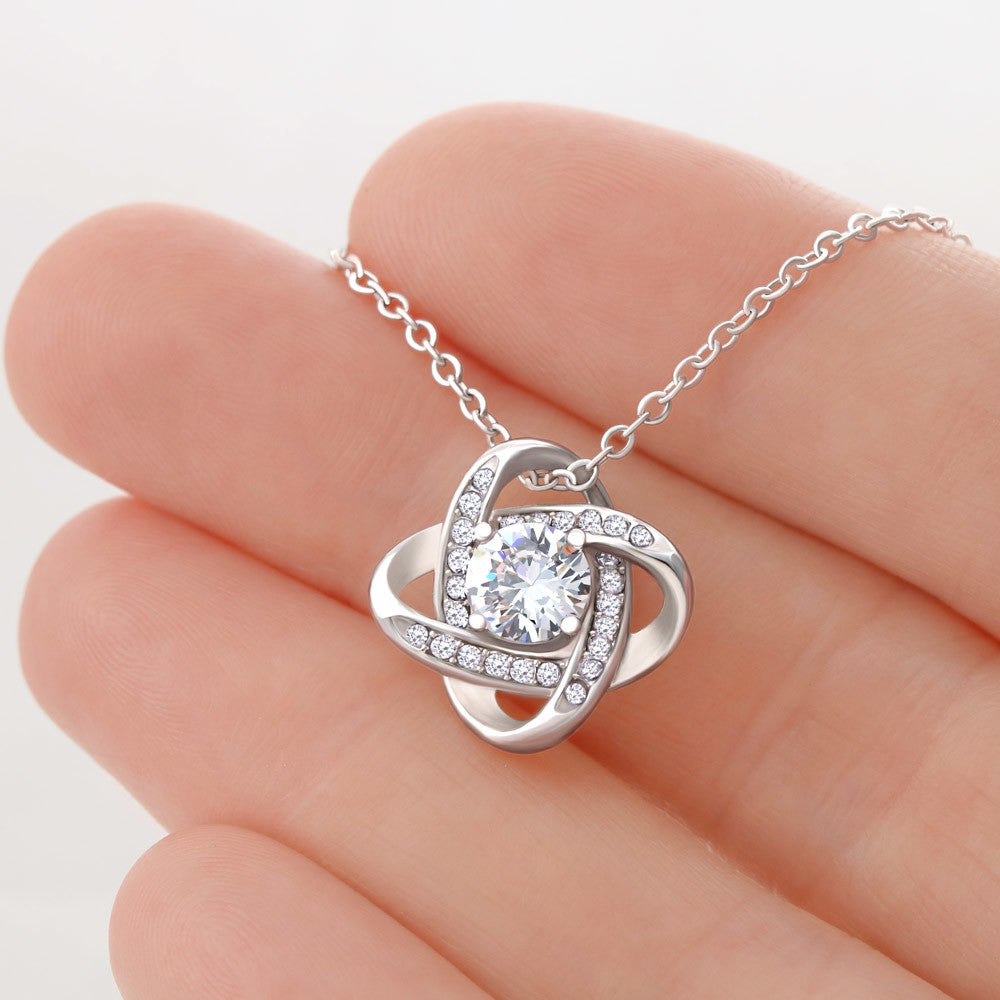To My Mom — Love Knot Necklace