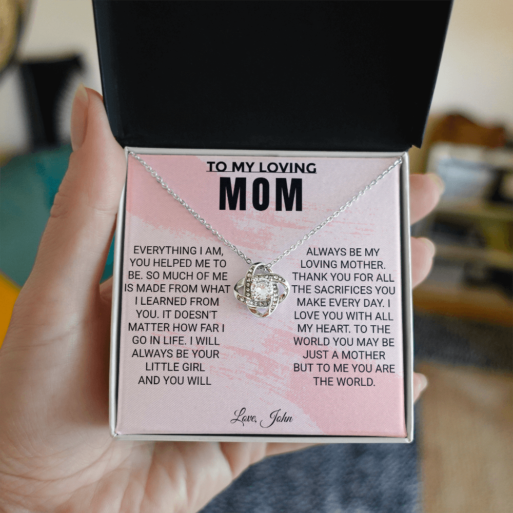 For Mom - Forever Love Gift with Personalized SIGN-OFF