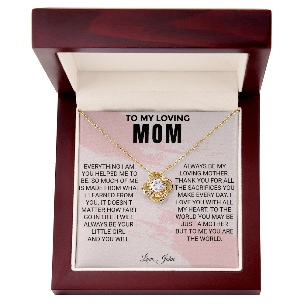 For Mom - Forever Love Gift with Personalized SIGN-OFF