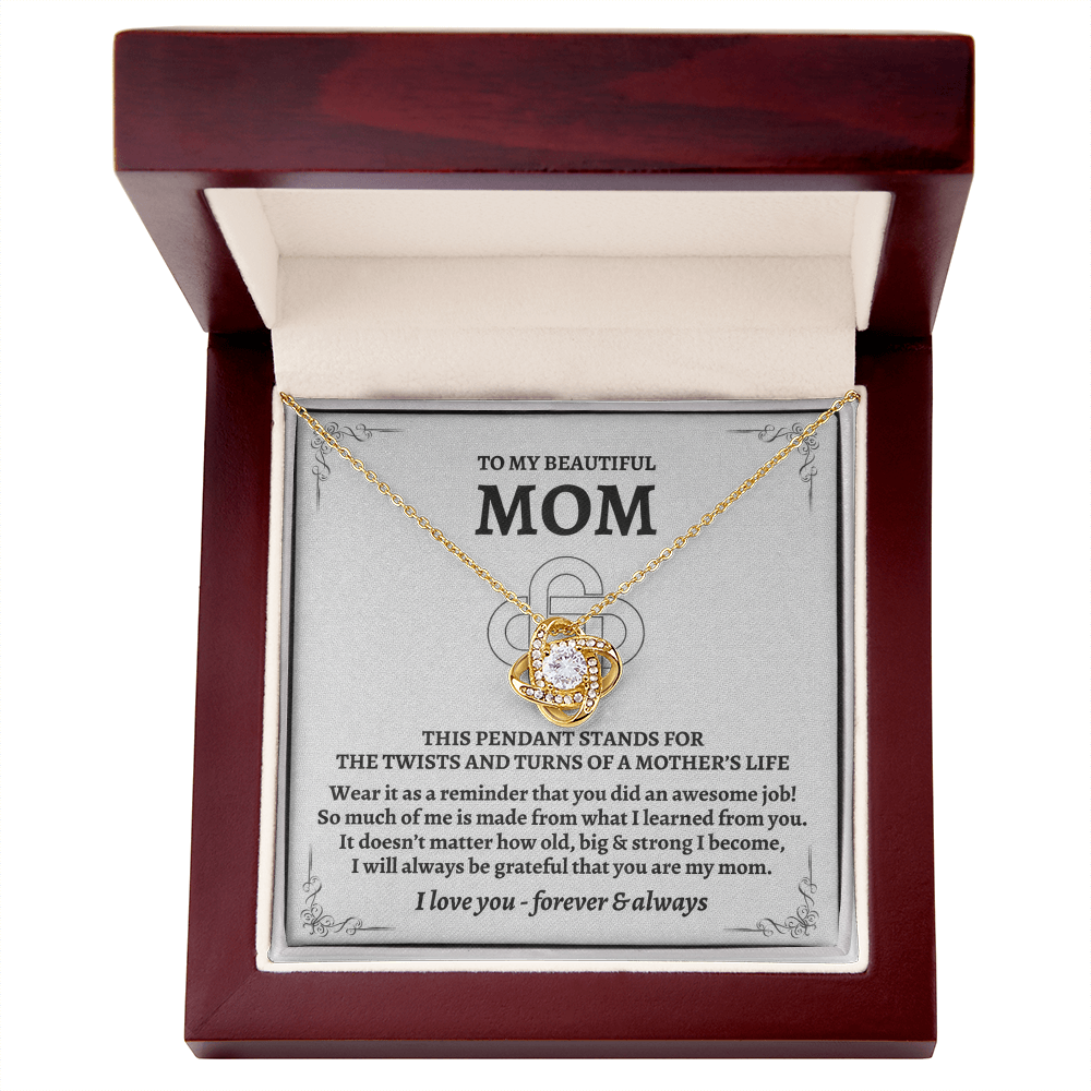 To My Mom - Twists & Turns Gift Set