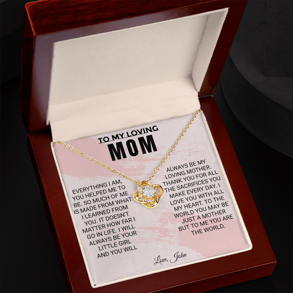 For Mom - Forever Love Gift with Personalized SIGN-OFF