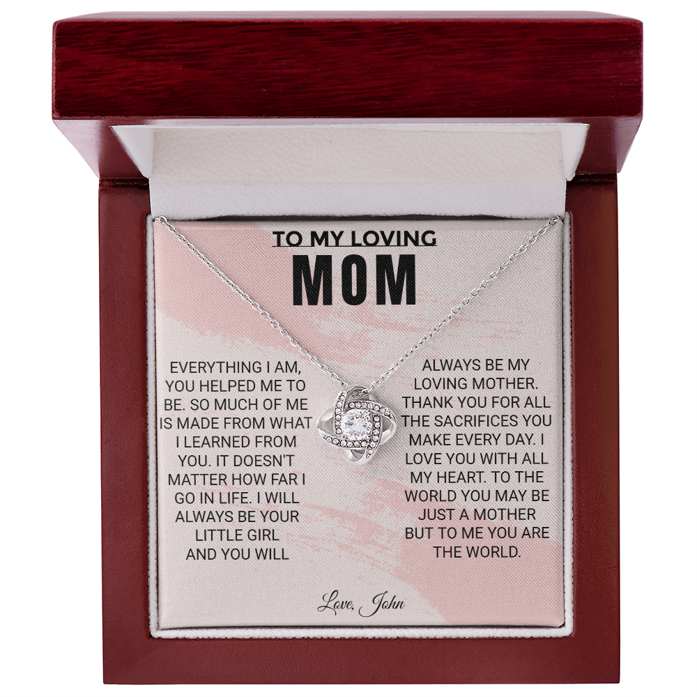 For Mom - Forever Love Gift with Personalized SIGN-OFF
