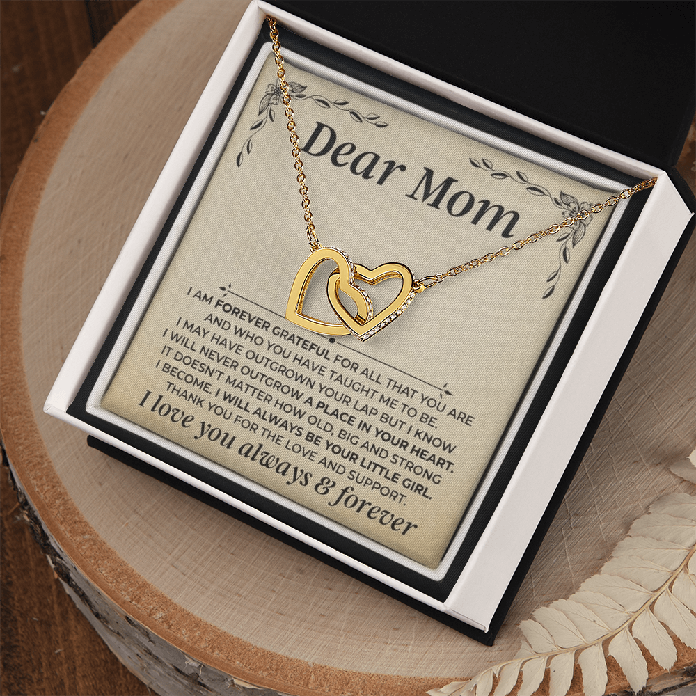 To My Mom - Forever Linked Hearts Gift Set