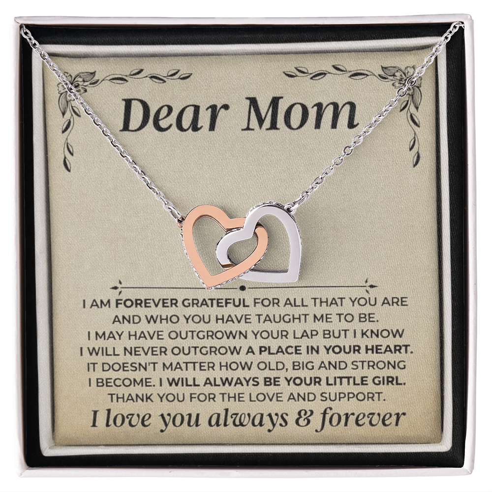 To My Mom - Forever Linked Hearts Gift Set