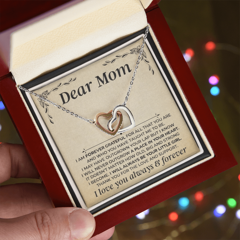 To My Mom - Forever Linked Hearts Gift Set
