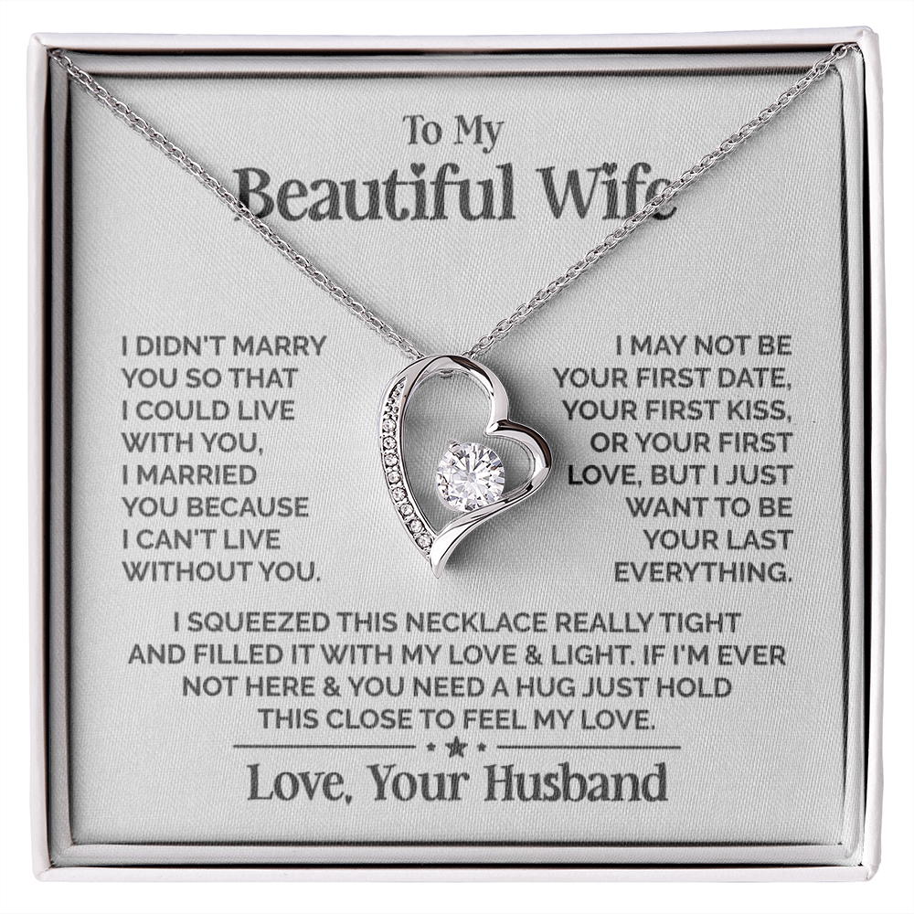 [Almost Sold Out] Heart Necklace - My Beautiful Wife
