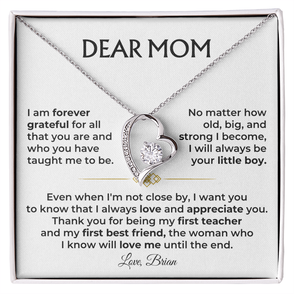 Dear Mom - From Son - Forever Love Gift Set