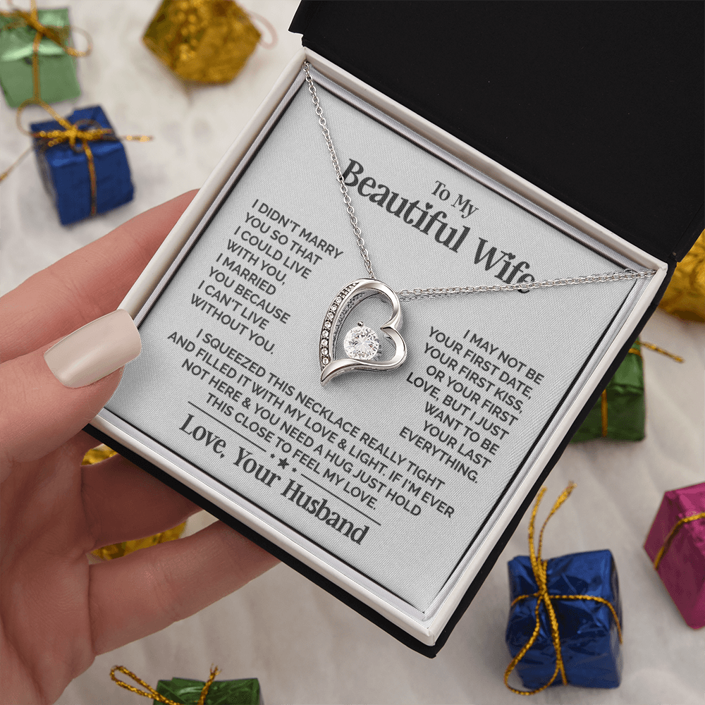 [Almost Sold Out] Heart Necklace - My Beautiful Wife