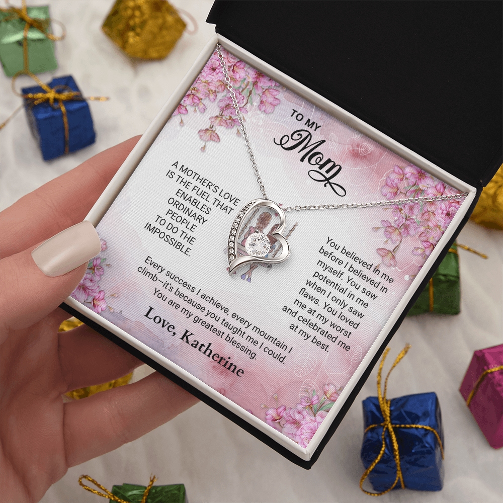 To My Mom | Forever Love Necklace |  PREFERRED SIGN-OFF