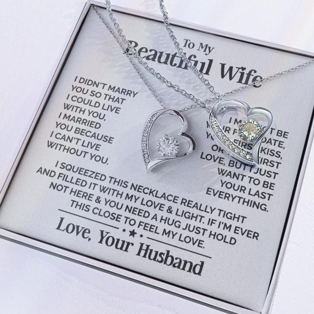 [Almost Sold Out] Heart Necklace - My Beautiful Wife