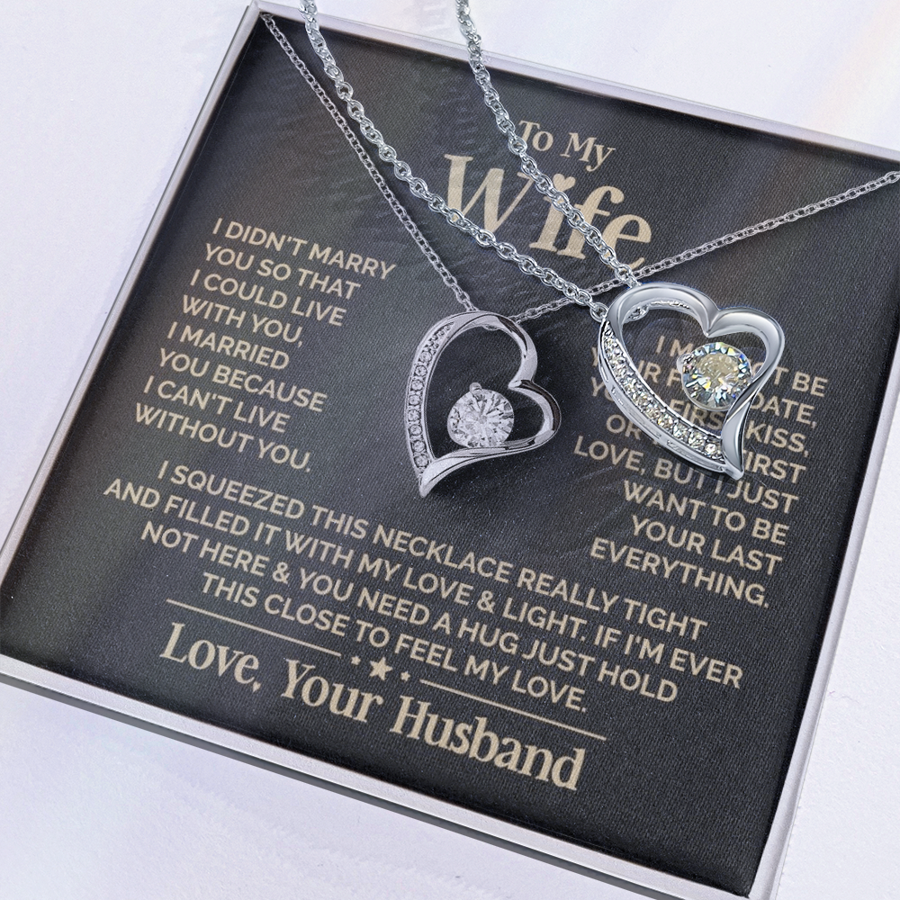 To My Wife - Heart Necklace