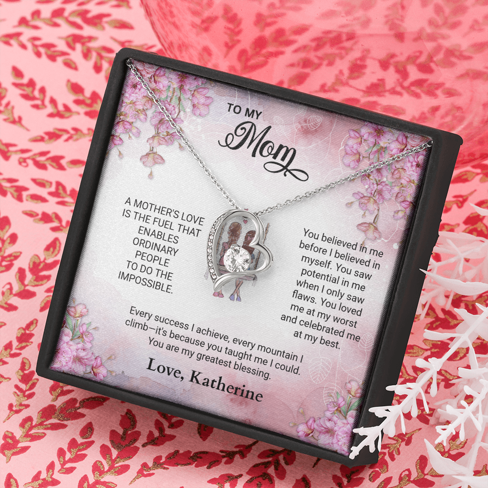 To My Mom | Forever Love Necklace |  PREFERRED SIGN-OFF