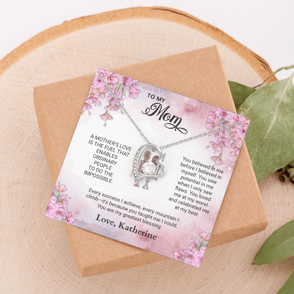 To My Mom | Forever Love Necklace |  PREFERRED SIGN-OFF