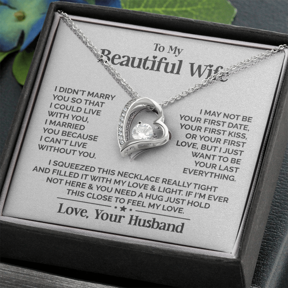 [Almost Sold Out] Heart Necklace - My Beautiful Wife