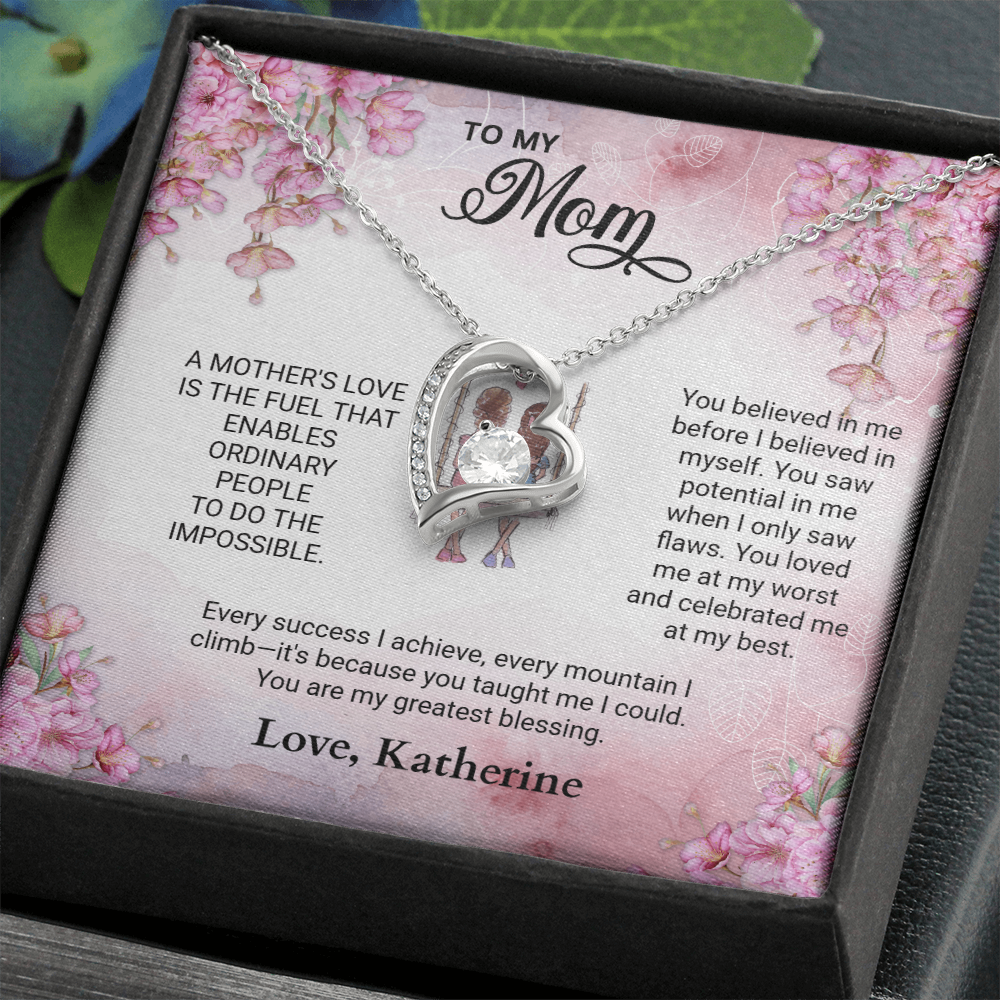 To My Mom | Forever Love Necklace |  PREFERRED SIGN-OFF