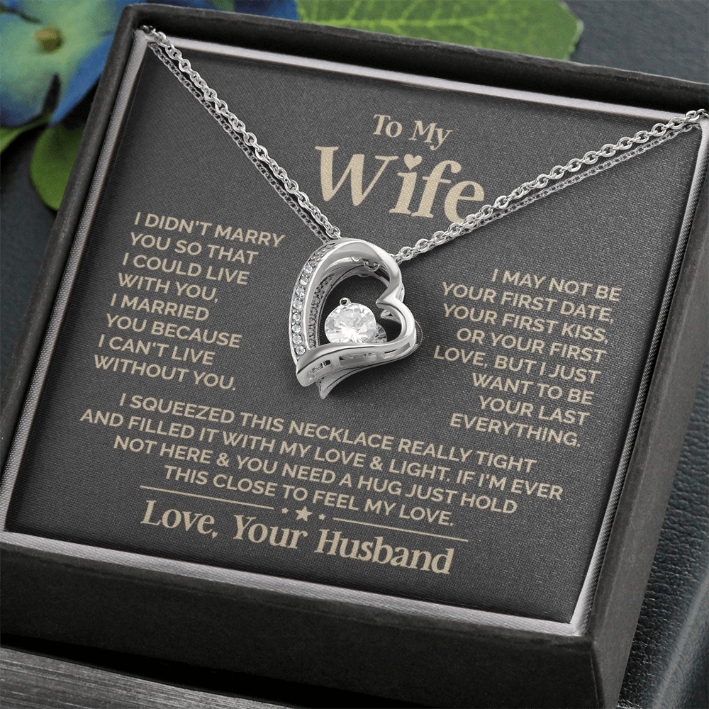 To My Wife - Heart Necklace