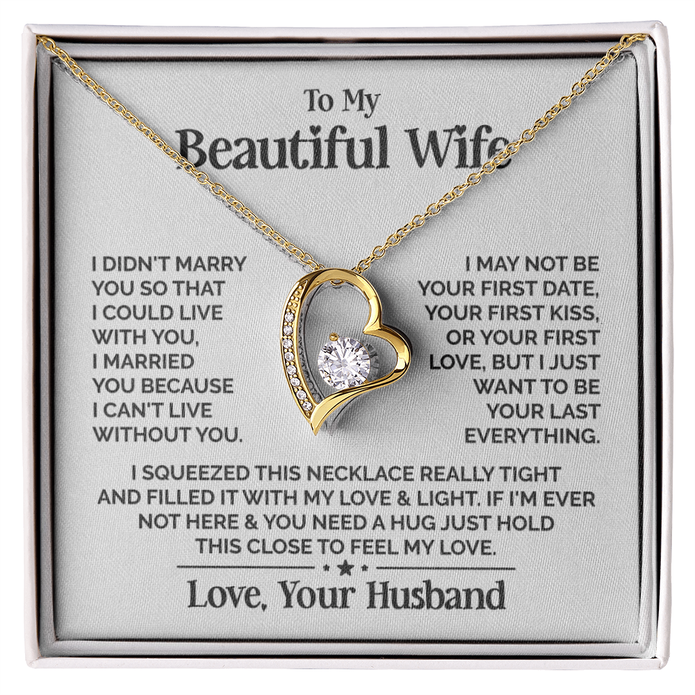 [Almost Sold Out] Heart Necklace - My Beautiful Wife
