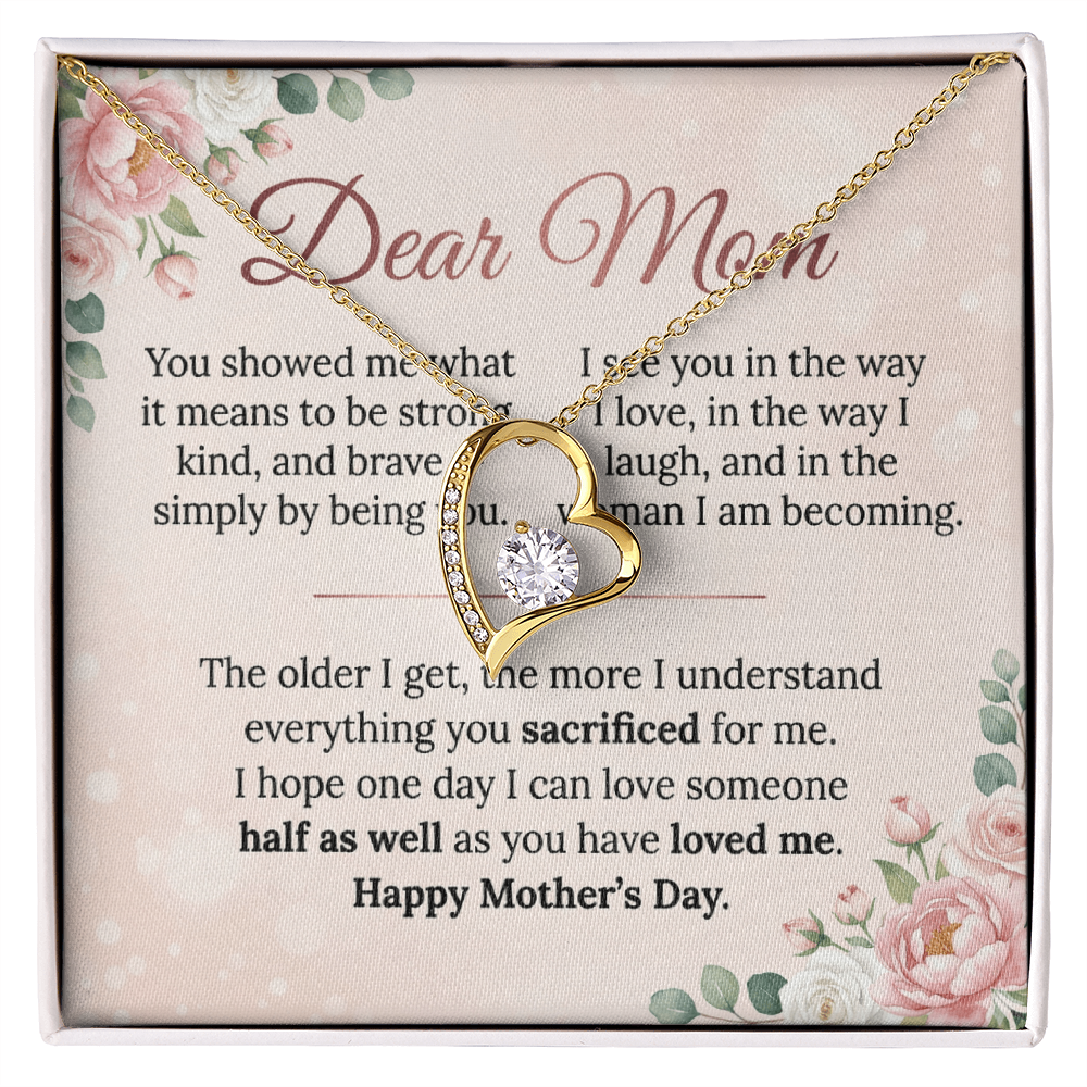 Happy Mother's Day | Forever Love Necklace For Mom