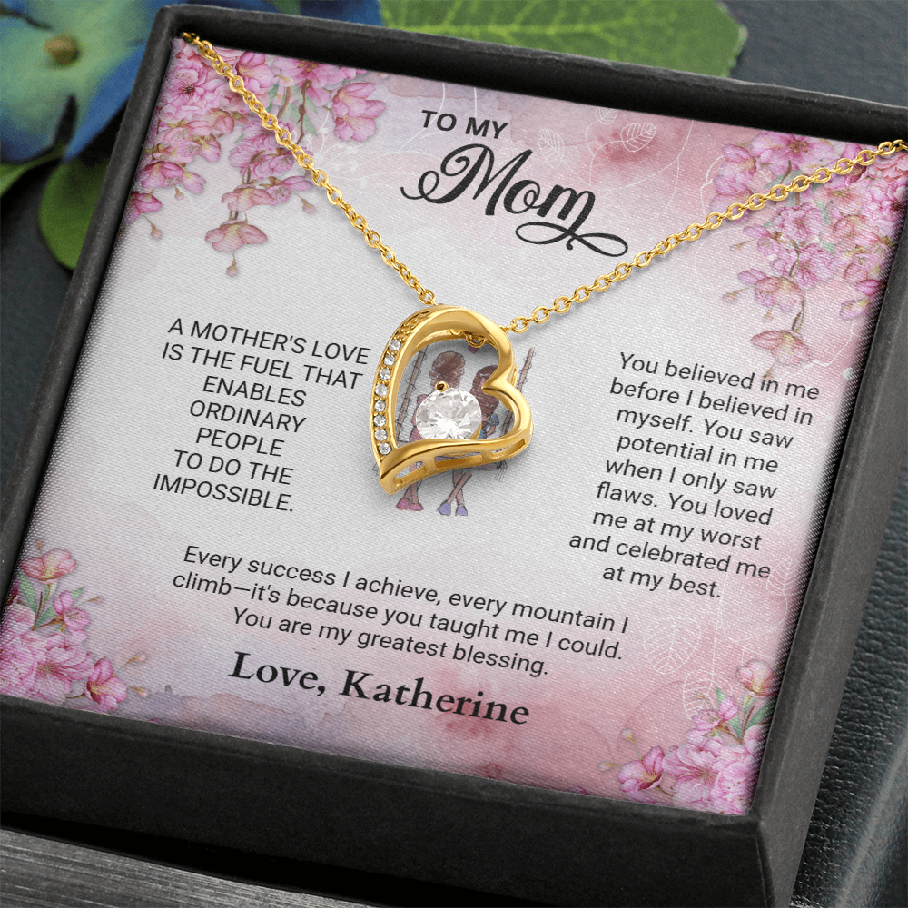 To My Mom | Forever Love Necklace |  PREFERRED SIGN-OFF