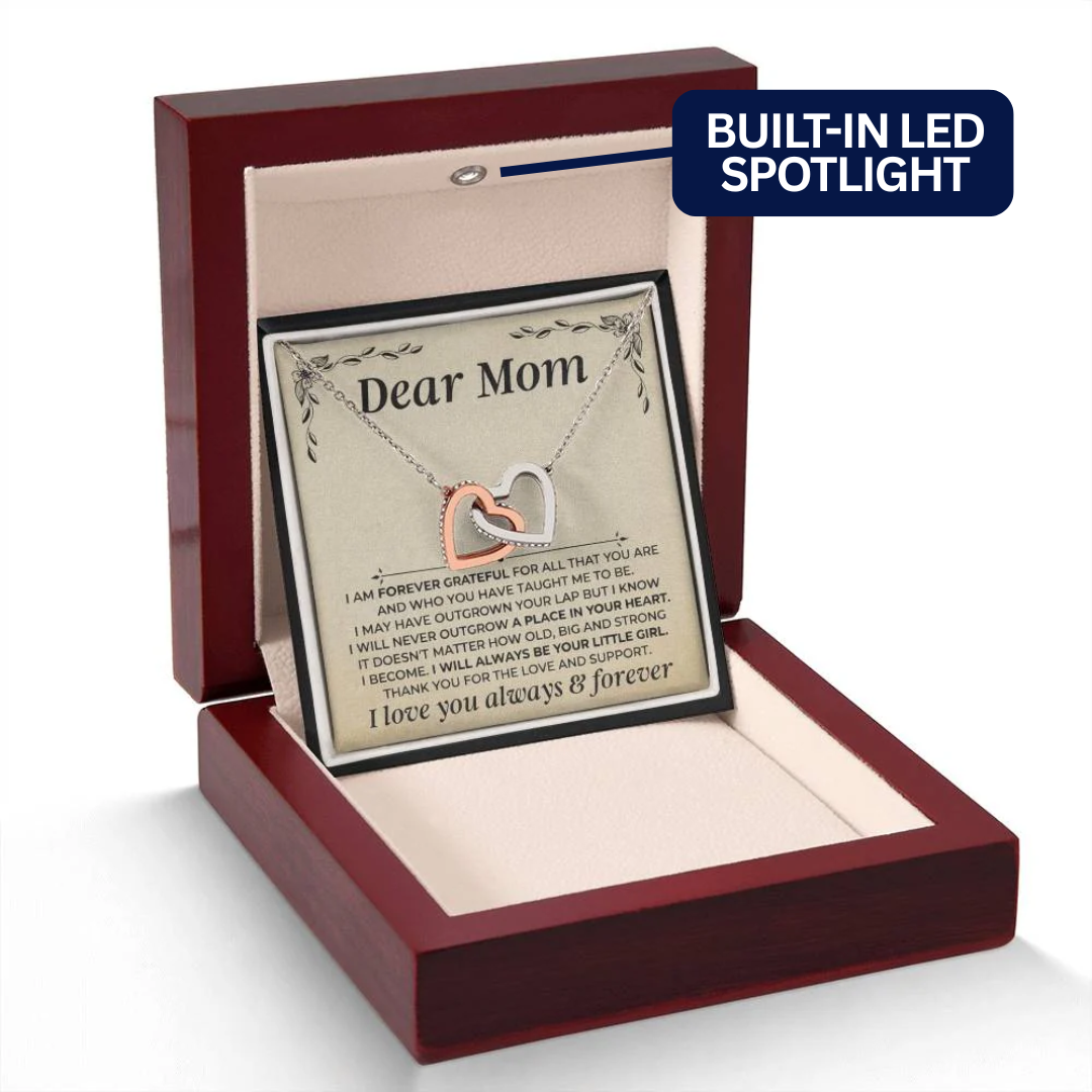 To My Mom - Forever Linked Hearts Gift Set